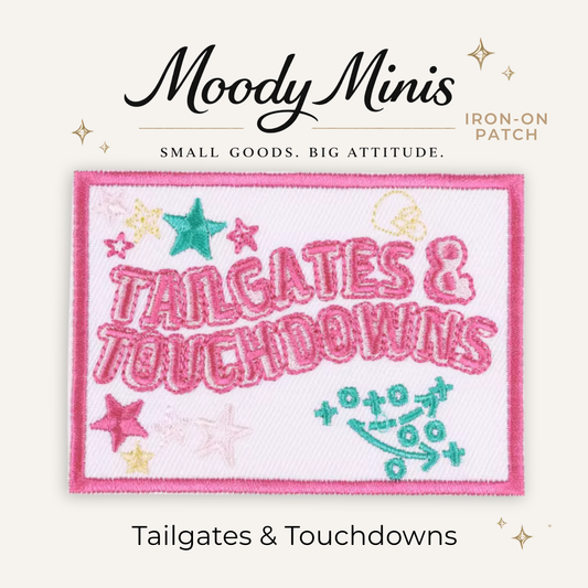 Tailgates & Touchdowns Embroidered Patch