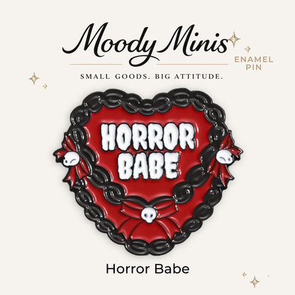 Horror Babe Enamel Pin