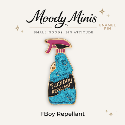 FBoy Repellent Enamel Pin