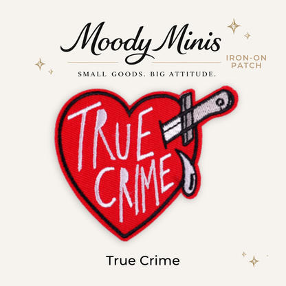 True Crime Embroidered Patch - RTS