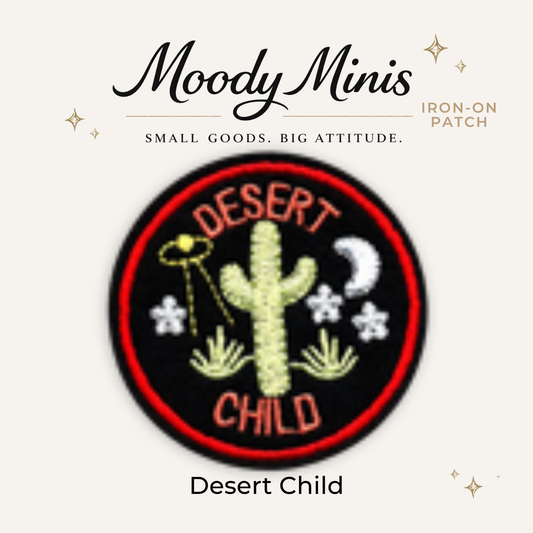 Desert Child Badge Embroidered Patch - RTS