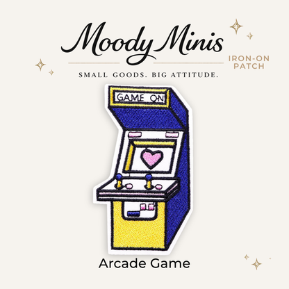 Arcade Game Embroidered Patch- RTS