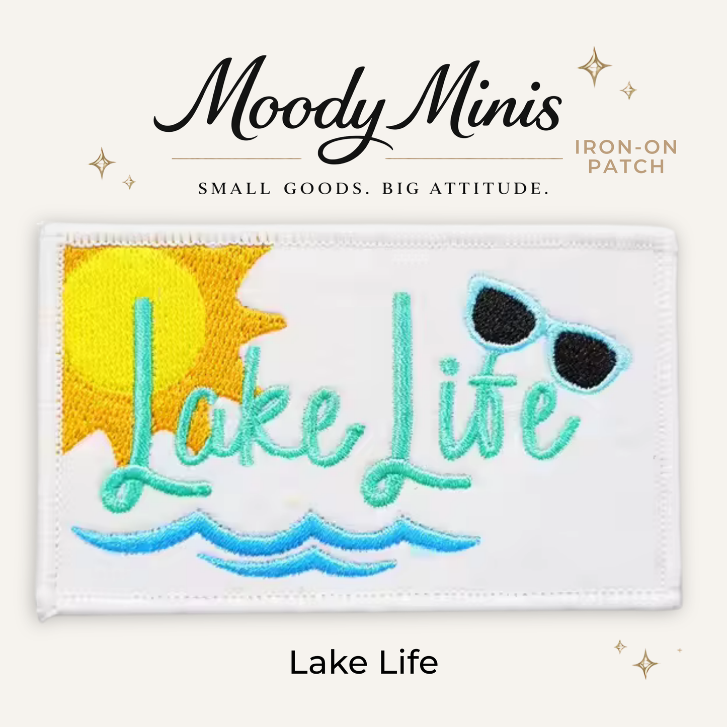 Lake Life Embroidered Patch