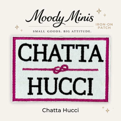 Chatta Hucci Embroidered Patch