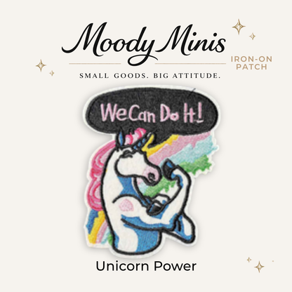 Unicorn Power Embroidered Patch - RTS