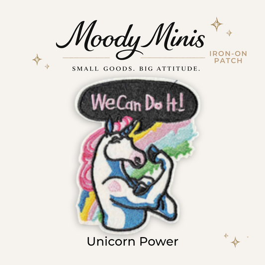 Unicorn Power Embroidered Patch - RTS