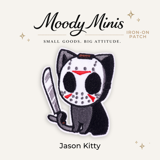 Jason Kitty Embroidered Patch- RTS