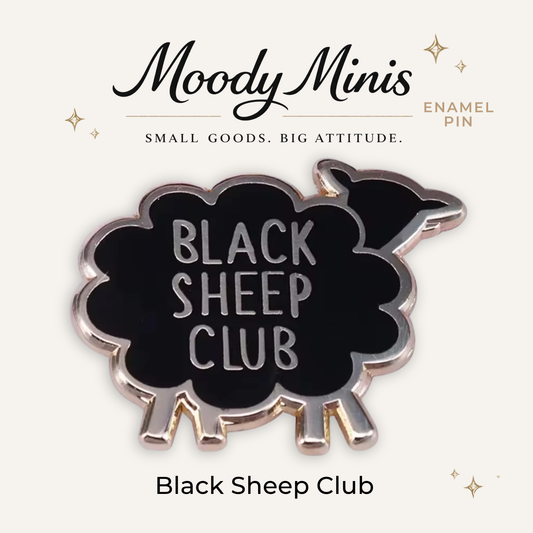 Black Sheep Club Enamel Pin