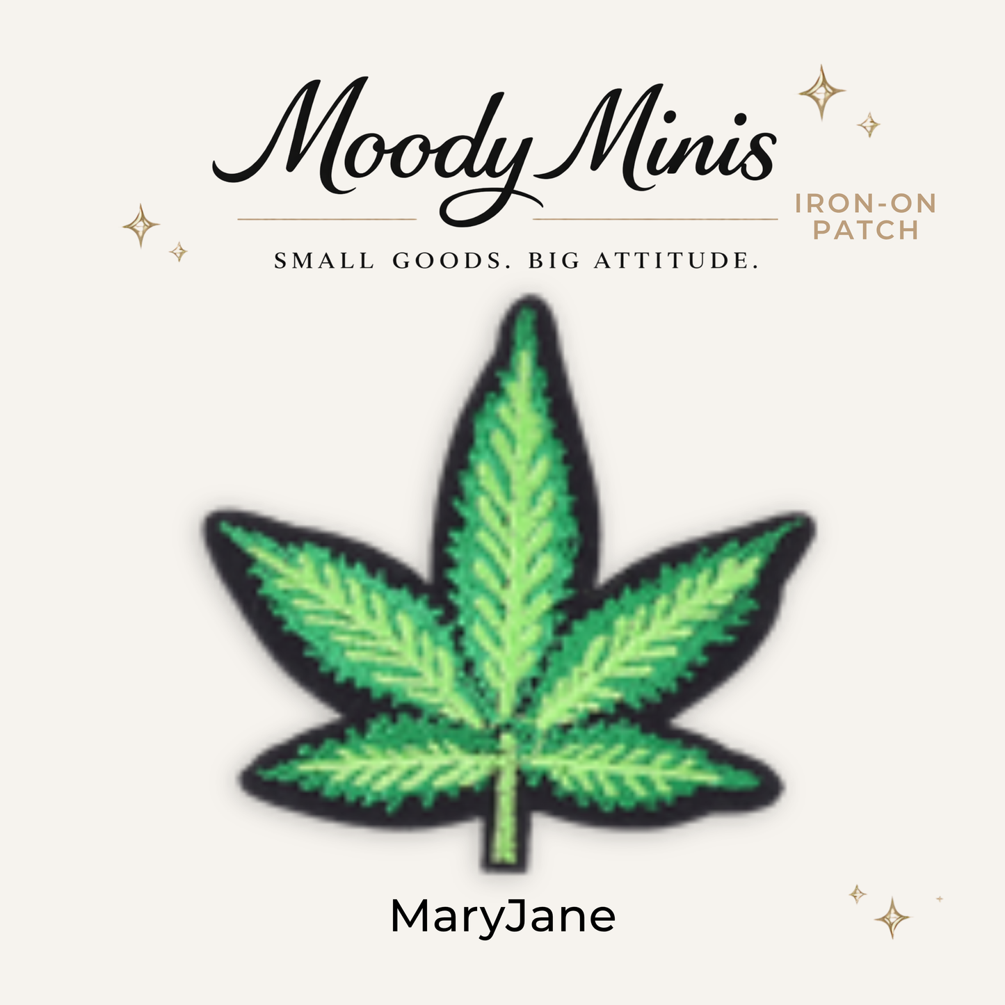 MaryJane Embroidered Patch- RTS