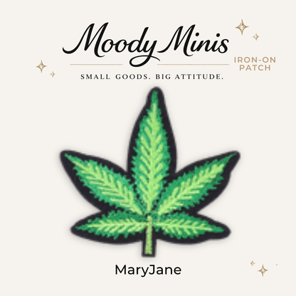 MaryJane Embroidered Patch- RTS