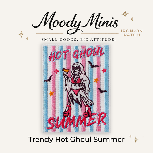 Trendy Hot Ghoul Summer Embroidered Patch