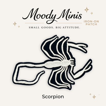 Scorpion Embroidered Patch