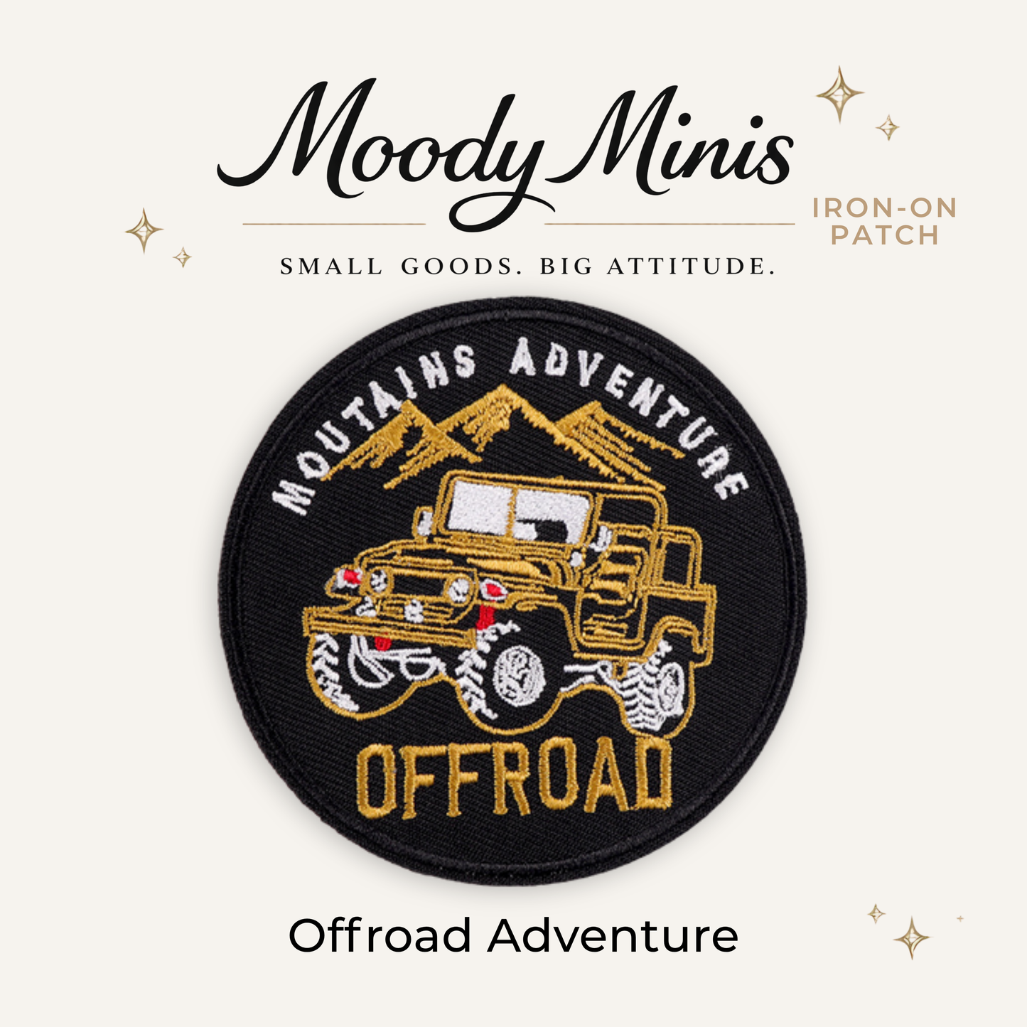 Offroad Adventure Embroidered Patch