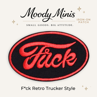 F*ck Embroidered Patch