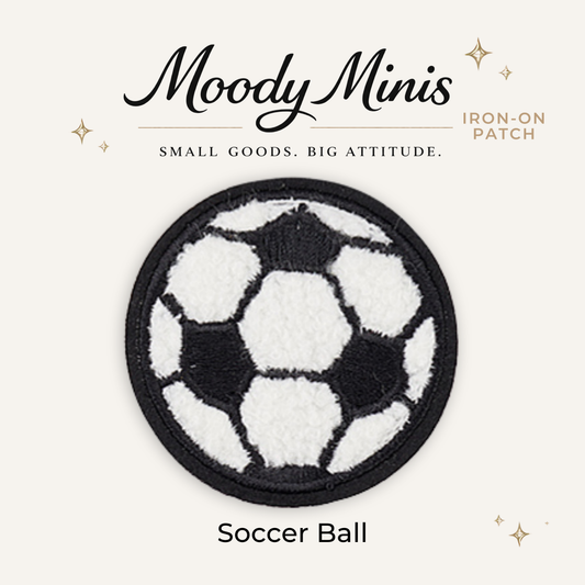 Soccer Embroidered Patch - RTS