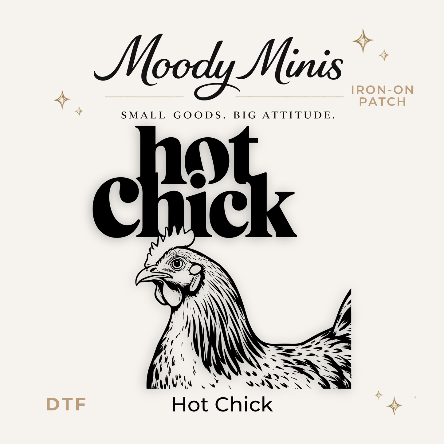 Hot Chick DTF Patch - RTS/MTO