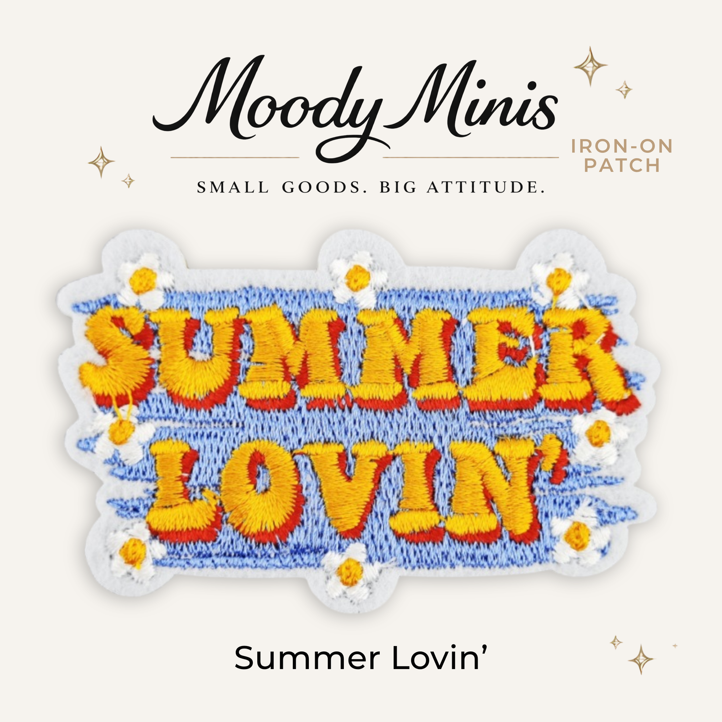 Summer Lovin' Embroidered Patch