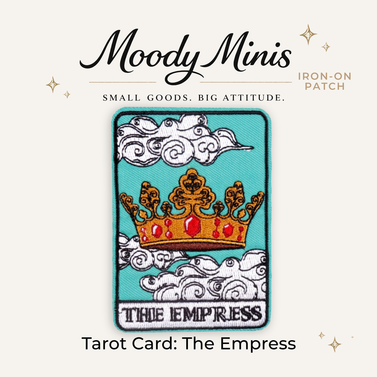 Tarot Card: The Empress Embroidered Patch