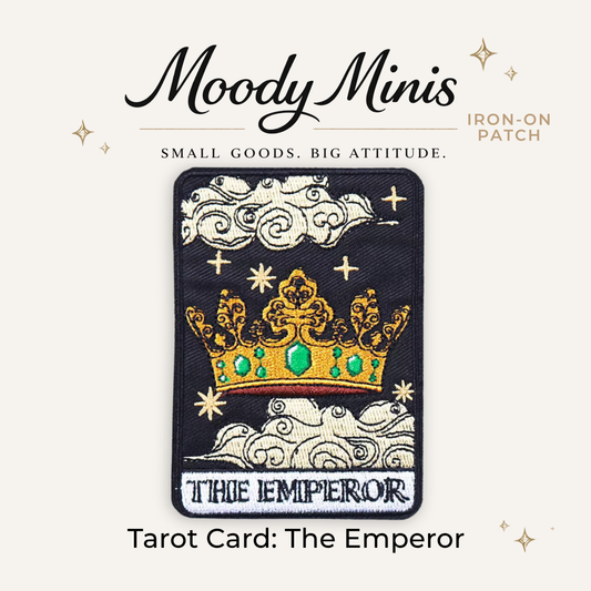 Tarot Card: The Emperor Embroidered Patch