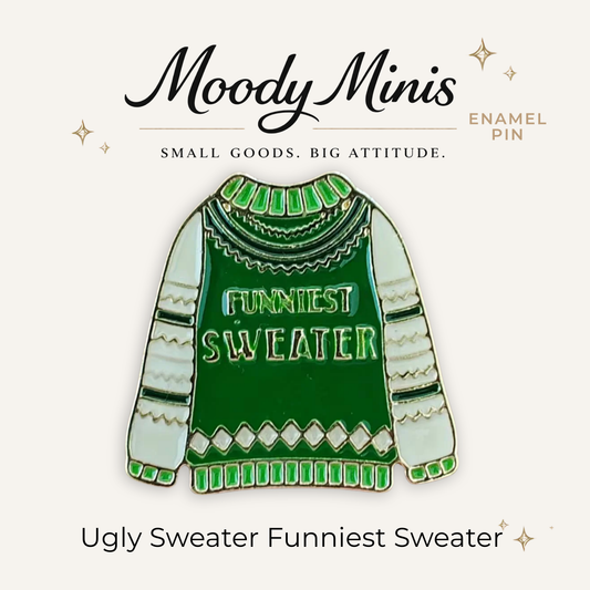 Christmas Ugly Sweater: Funniest Enamel Pin