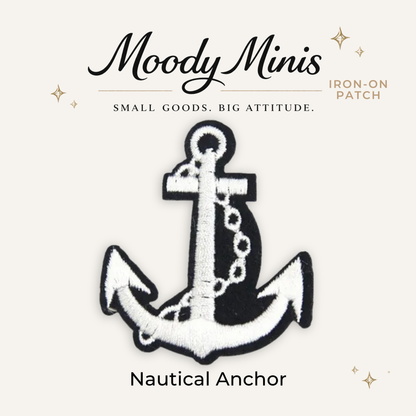 Nautical Anchor Embroidered Patch