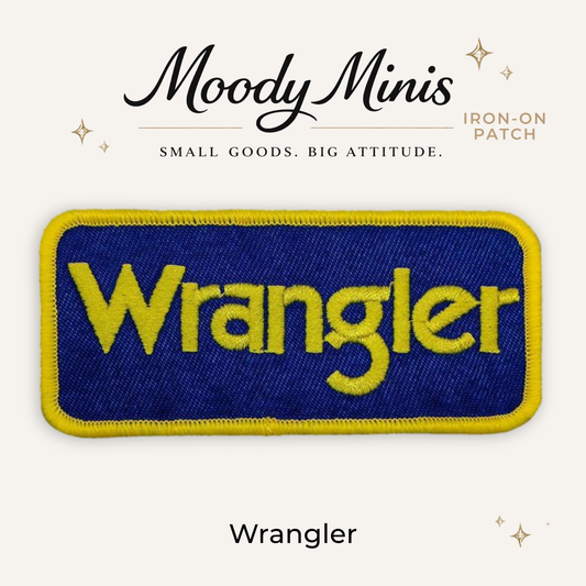 Wrangler Embroidered Patch- RTS