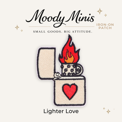 Lighter Love Embroidered Patch - RTS