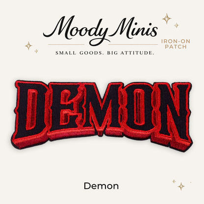 Demon Embroidered Patch