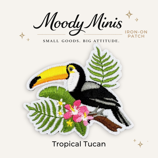 Tropical Toucan Embroidered Patch