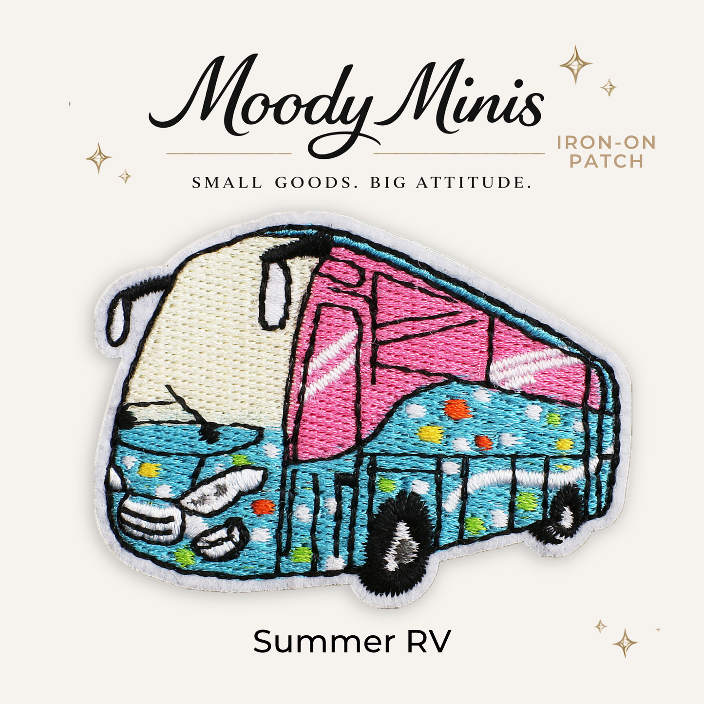 Summer RV Embroidered Patch
