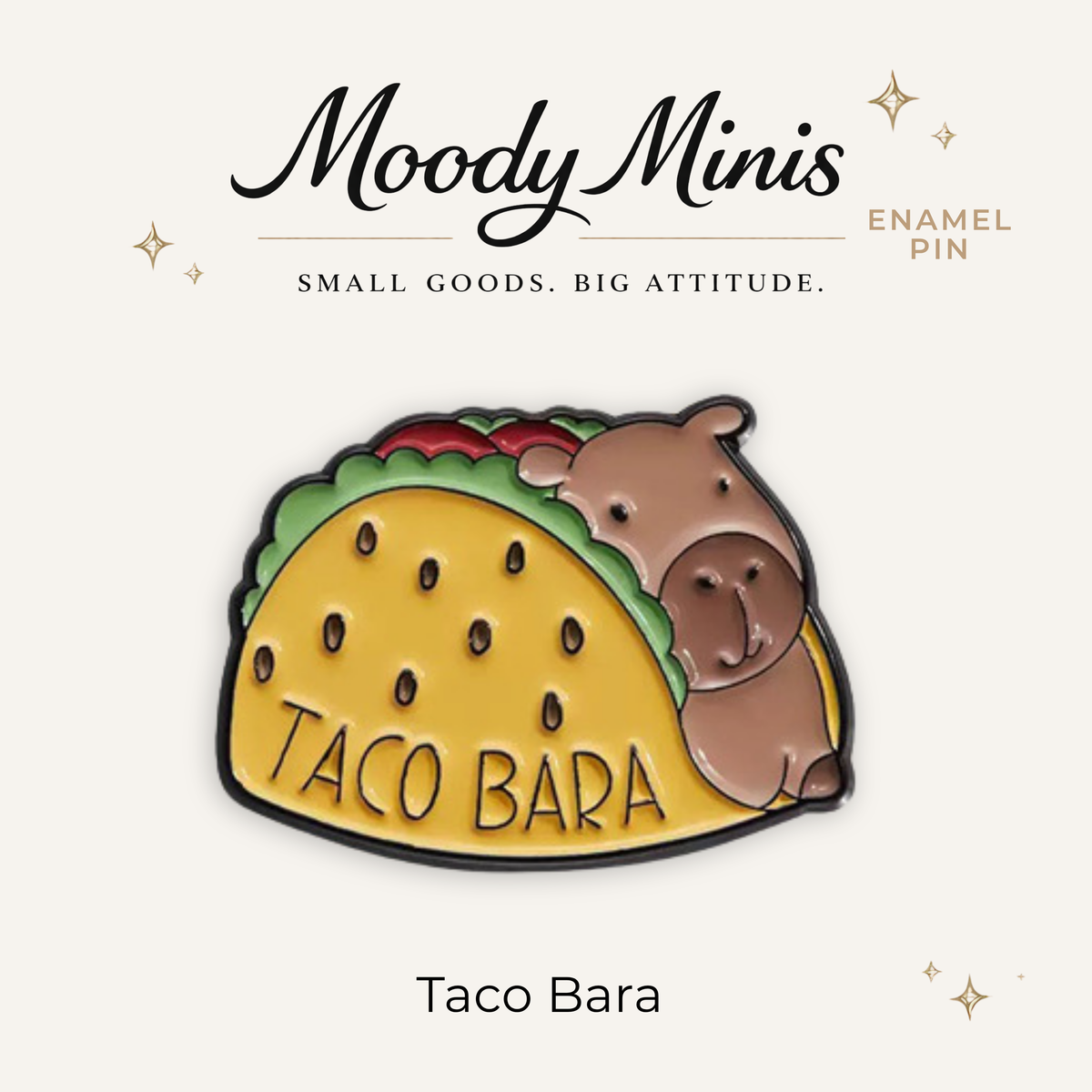 Taco Bara Enamel Pin