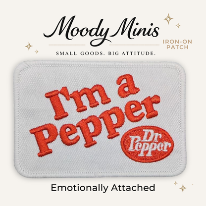I'm a Pepper Embroidered Patch- RTS