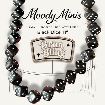 Black Dice - 11 Inch Hat Chain