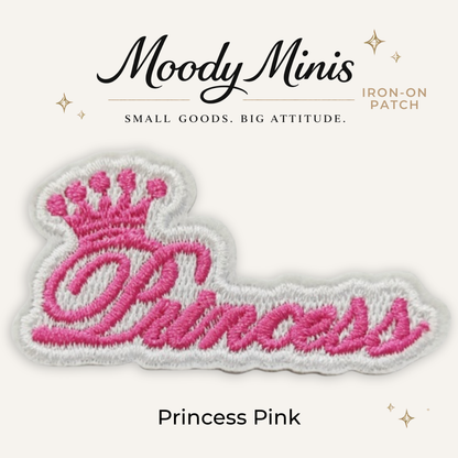 Princess Embroidered Patch- RTS