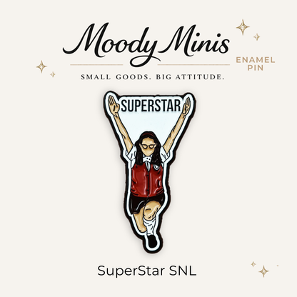 SuperStar SNL Enamel Pin