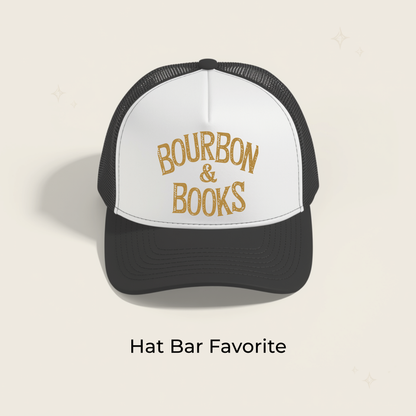 Bourbon & Books DTF Patch - RTS/MTO