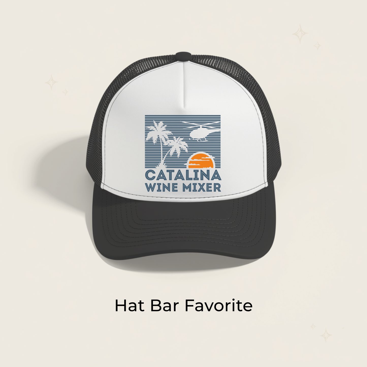 Catalina Wine Mixer DTF Patch - RTS/MTO
