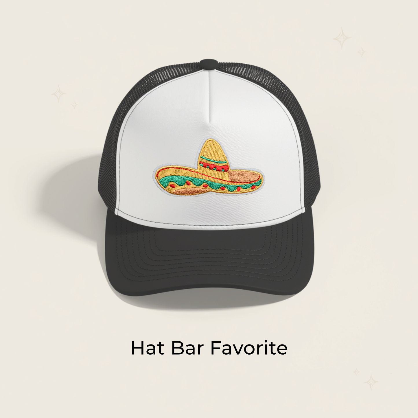 Sombrero Embroidered Patch