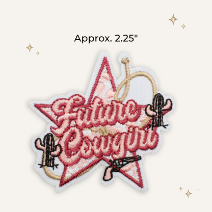 Future Cowgirl Embroidered Patch - RTS