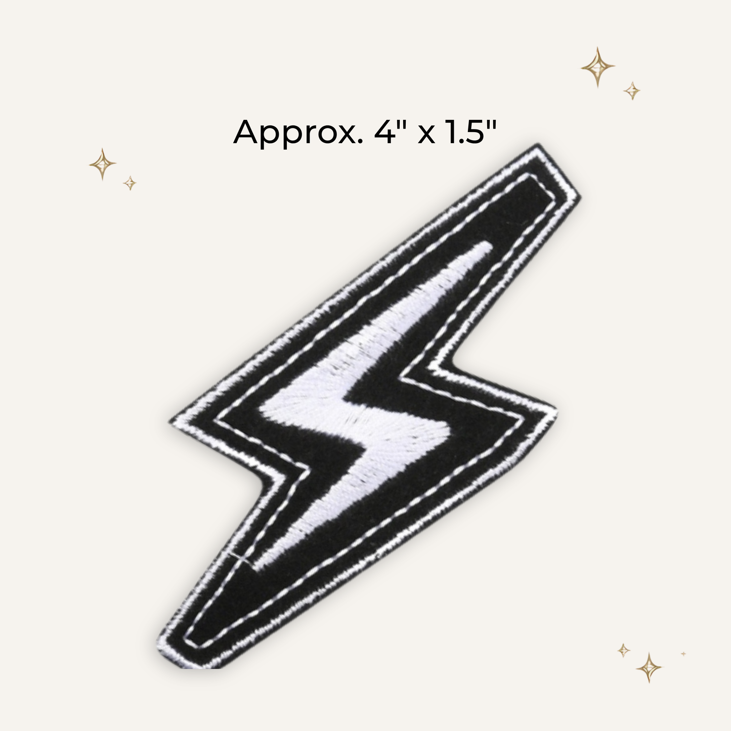 Retro Bolt Embroidered Patch - RTS