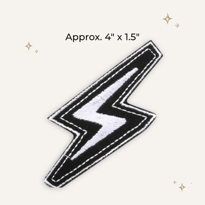 Retro Bolt Embroidered Patch - RTS