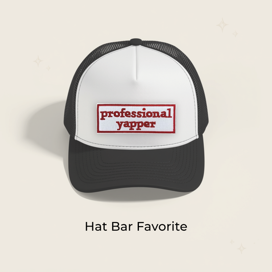 Professional Yapper Embroidered Patch