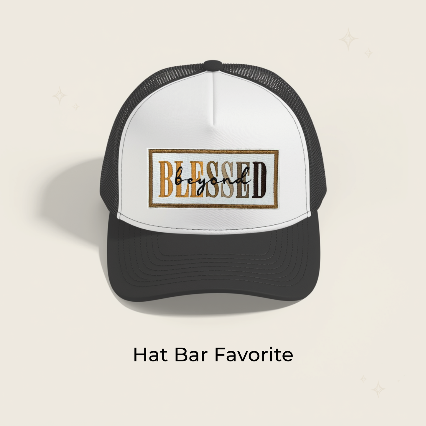 Blessed Beyond Embroidered Patch