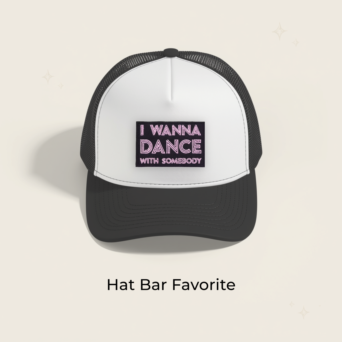 I Just Wanna Dance With Somebody 2 Embroidered Patch