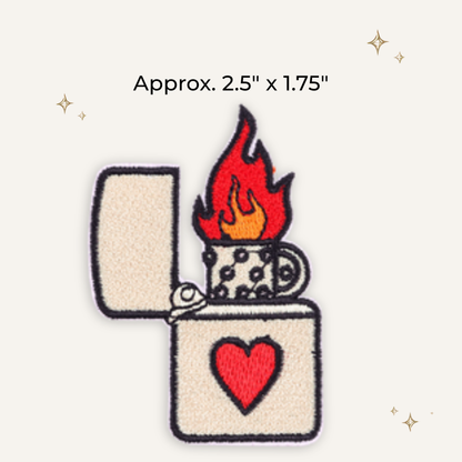 Lighter Love Embroidered Patch - RTS