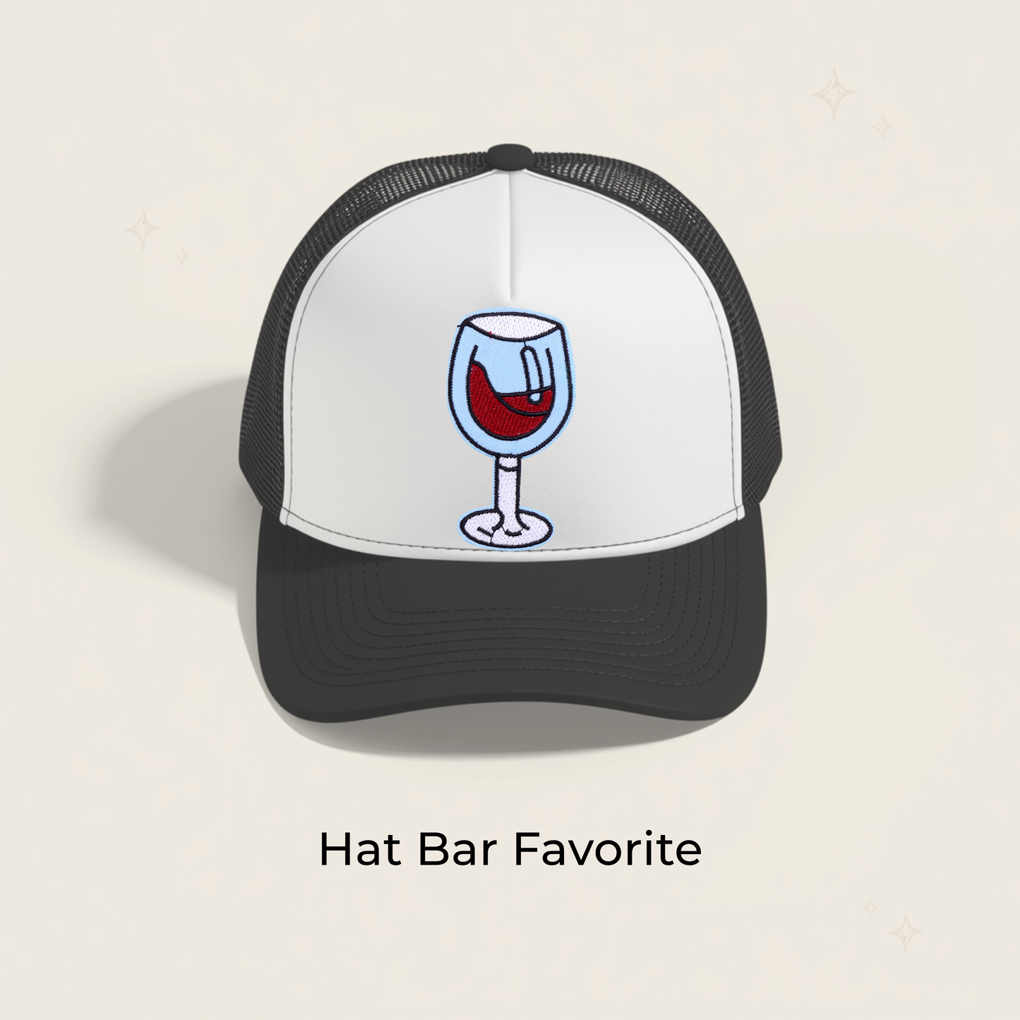 Red Wine Embroidered Patch- RTS