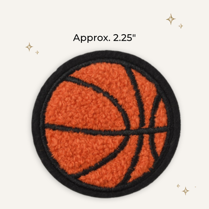 Basketball Embroidered Patch - RTS