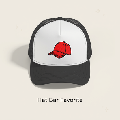 The Dad Hat Embroidered Patch