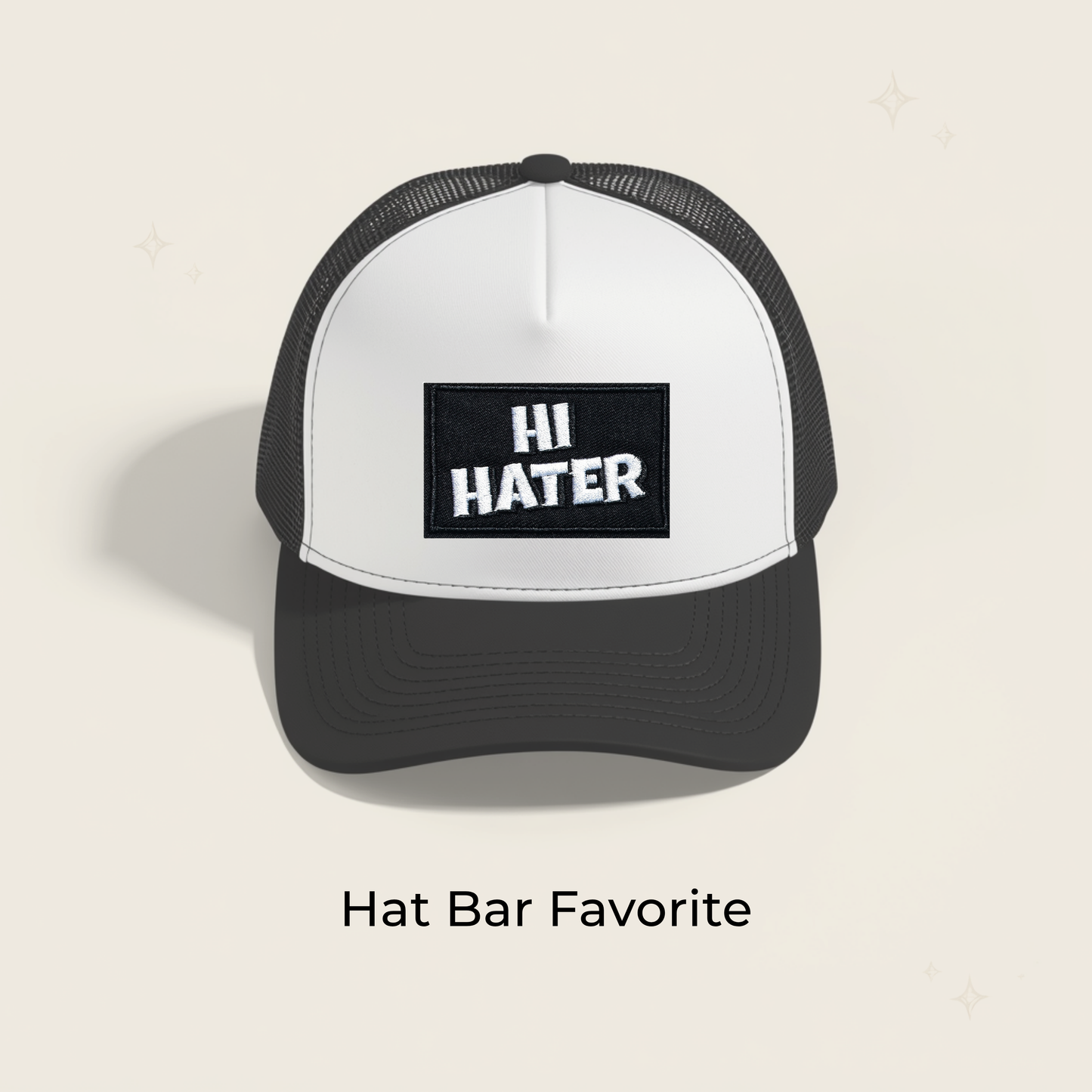Hi Hater Embroidered Patch- RTS