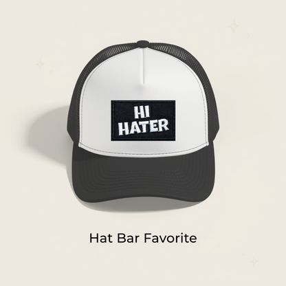 Hi Hater Embroidered Patch- RTS